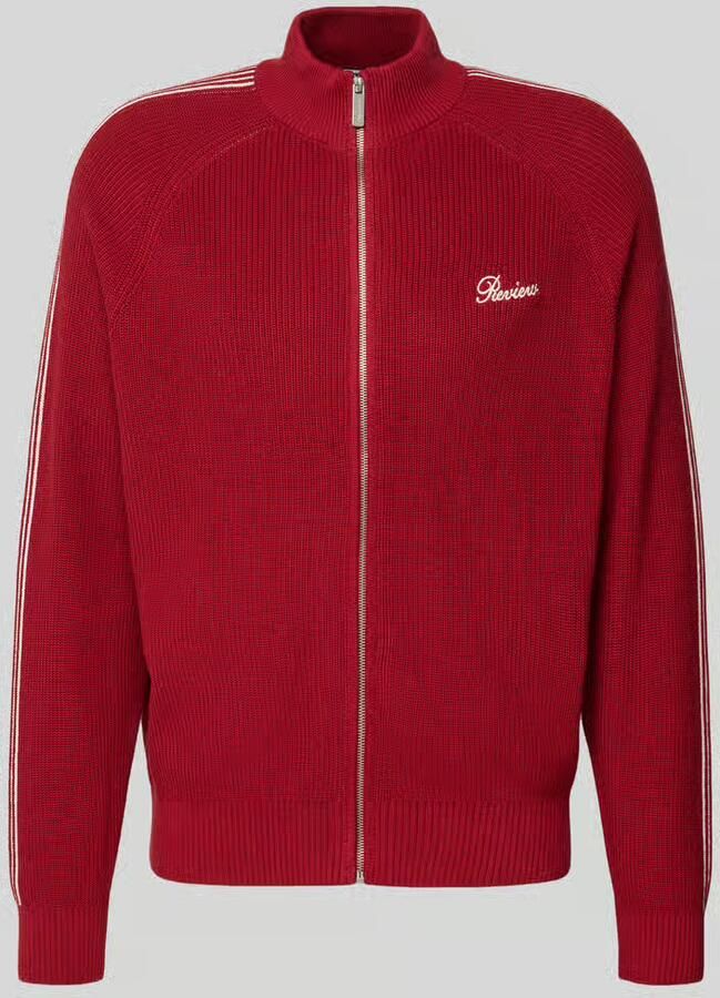 REVIEW Regular fit jack in gebreide look - Foto 2
