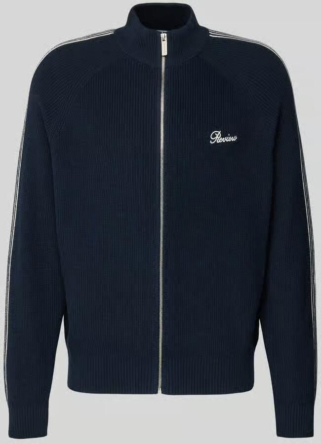 REVIEW Regular fit jack in gebreide look - Foto 2