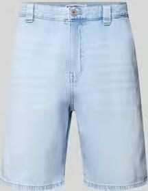 REVIEW regular fit jeansshorts van puur katoen