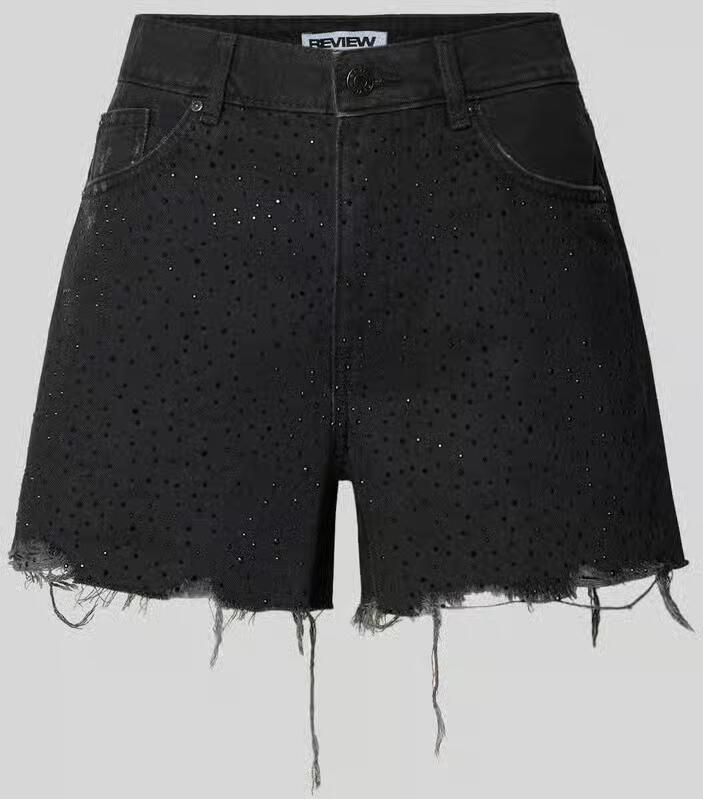 REVIEW regular fit jeansshorts van puur katoen - Foto 2