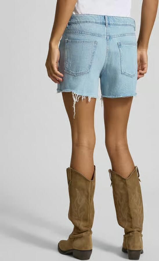 REVIEW regular fit jeansshorts van puur katoen - Foto 3
