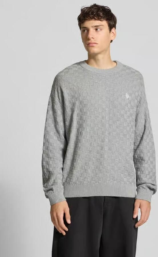 REVIEW Regular fit pullover in gebreide look - Foto 2