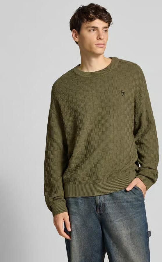 REVIEW Regular fit pullover in gebreide look - Foto 2