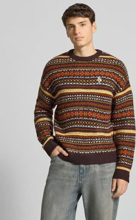 REVIEW Regular fit pullover met wol in gebreide look - Foto 2