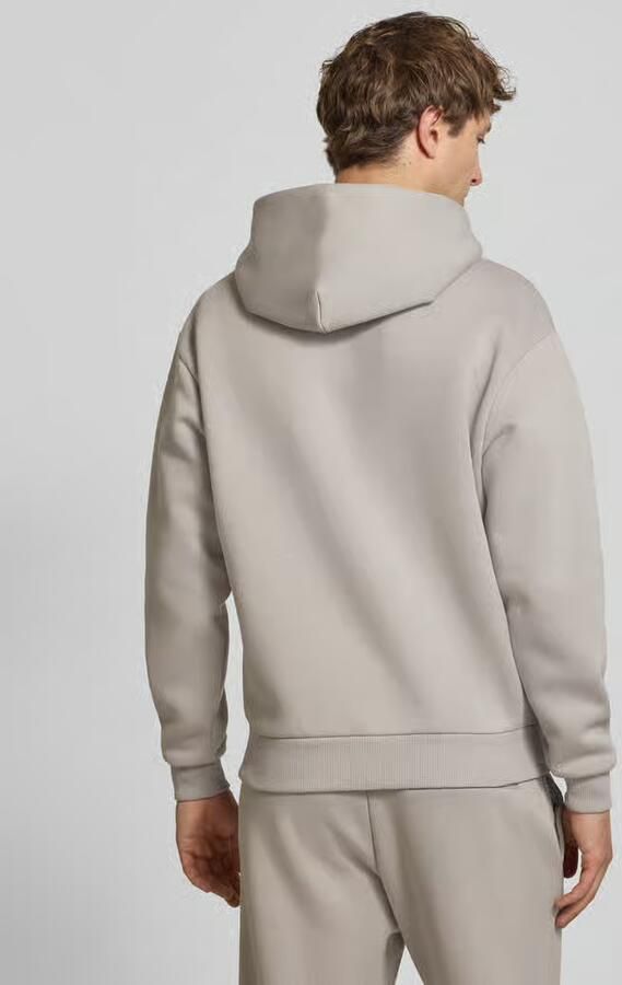 REVIEW regular fit sweatjack met kangoeroezak
