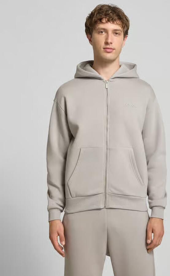 REVIEW regular fit sweatjack met kangoeroezak - Foto 4