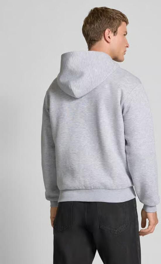 REVIEW Essentials hoodie met ritssluiting en logo