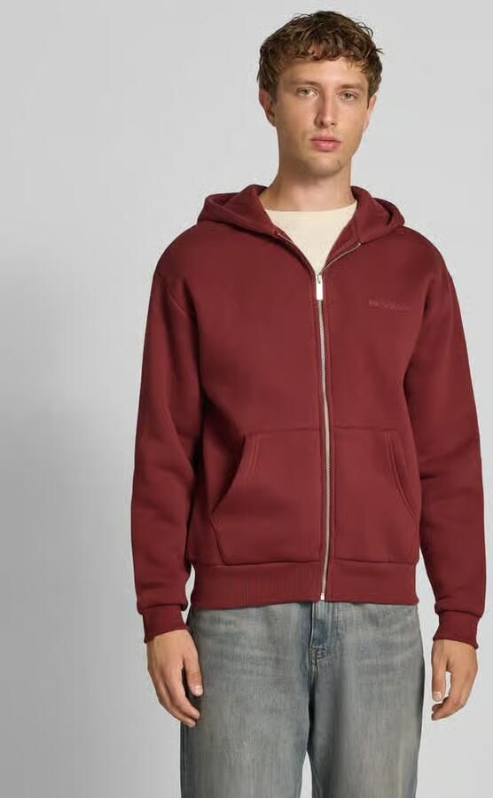 REVIEW Regular fit sweatjack met logo-applicatie - Foto 2