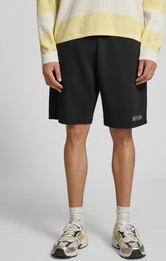 REVIEW Sweatshorts met labelstitching model 'Basic' - Foto 4