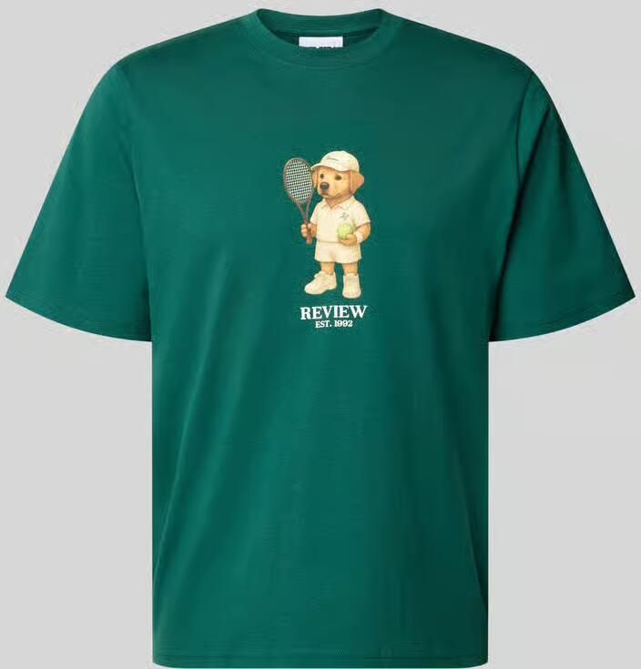REVIEW regular fit T-shirt met logoprint - Foto 2