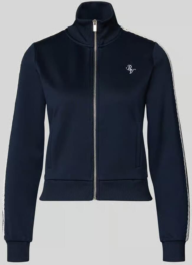Review Regular fit trainingsjack met logostitching