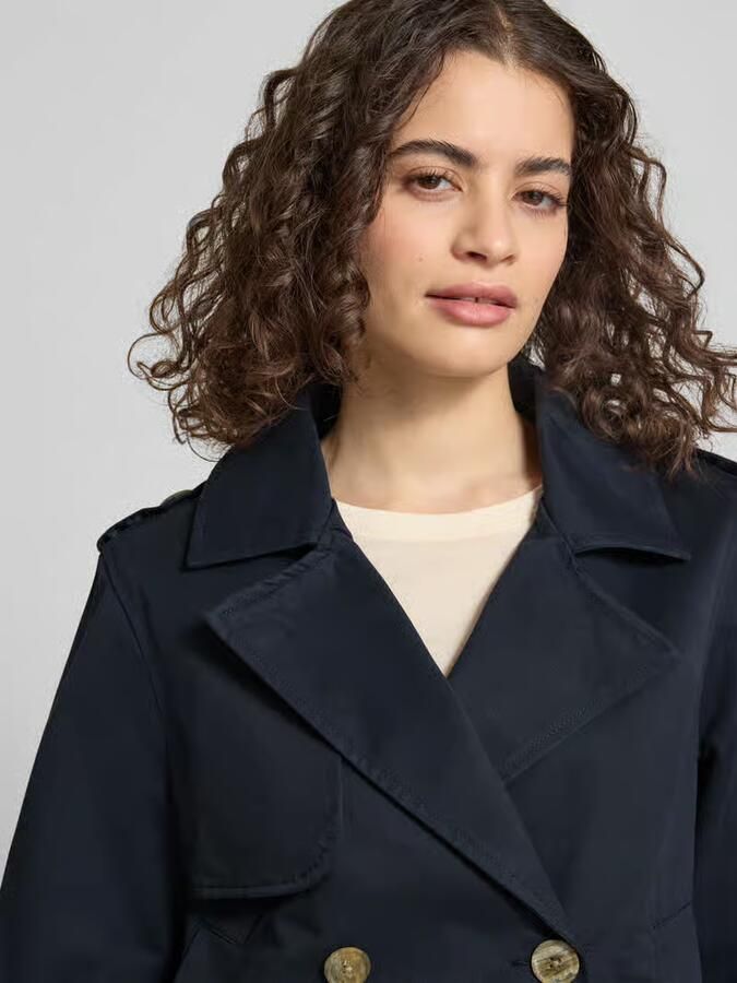 REVIEW regular fit trenchcoat met omgeslagen kraag - Foto 3