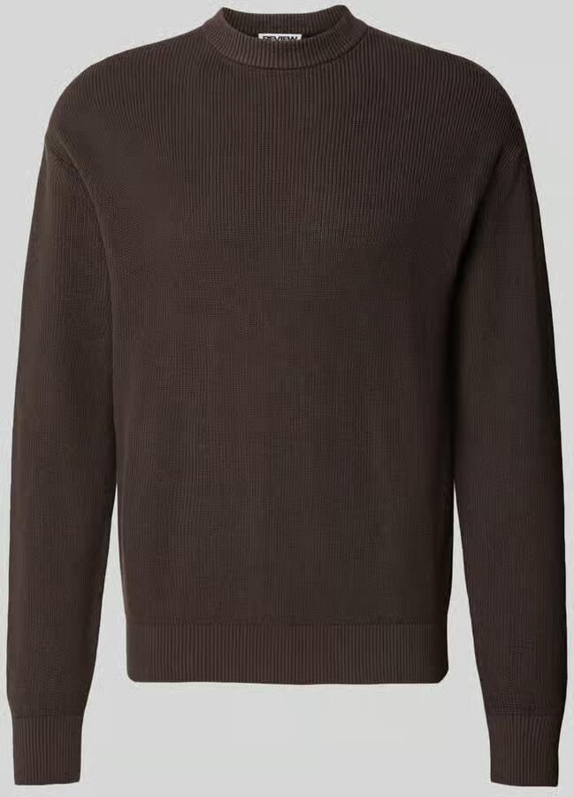 REVIEW regular fit trui van puur katoen