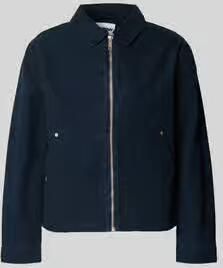 REVIEW regular fit tussenjack in denimlook