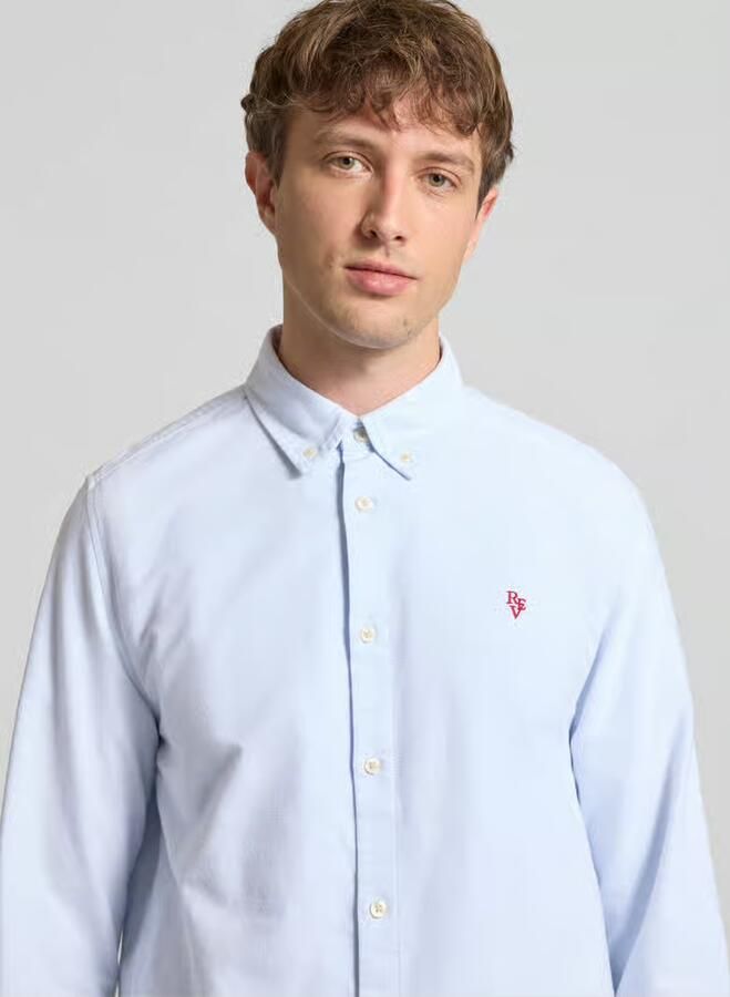 REVIEW Regular fit vrijetijdsoverhemd met Button-downkraag en Stitching - Foto 2