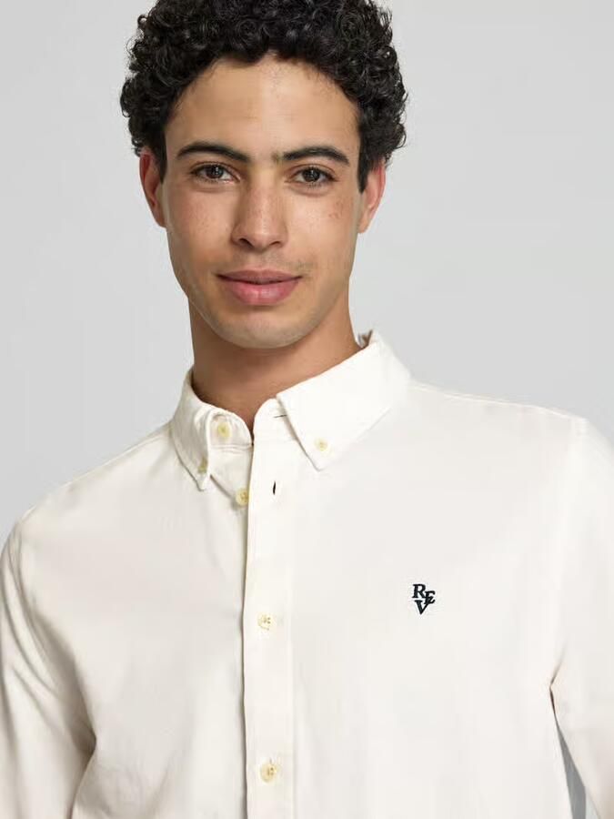 REVIEW Regular fit vrijetijdsoverhemd met Button-downkraag