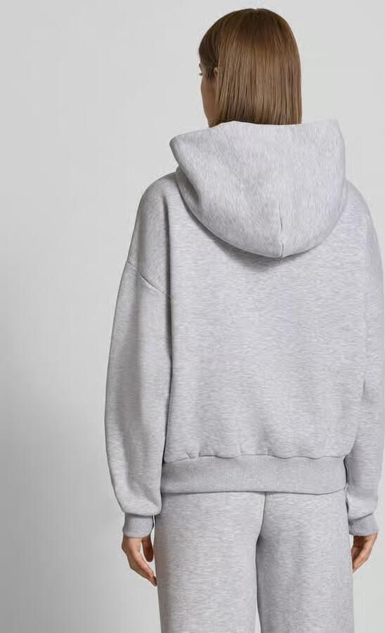REVIEW relaxed fit basic hoodie in grijs gemêleerd - Foto 3
