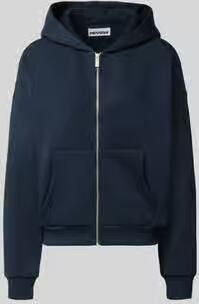 REVIEW relaxed fit basic sweatjack met capuchon