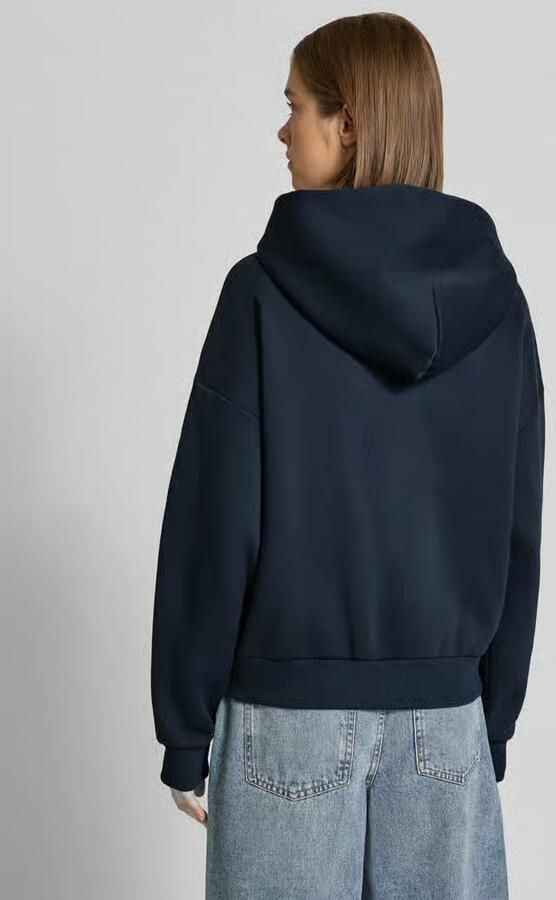 REVIEW relaxed fit basic sweatjack met capuchon - Foto 3
