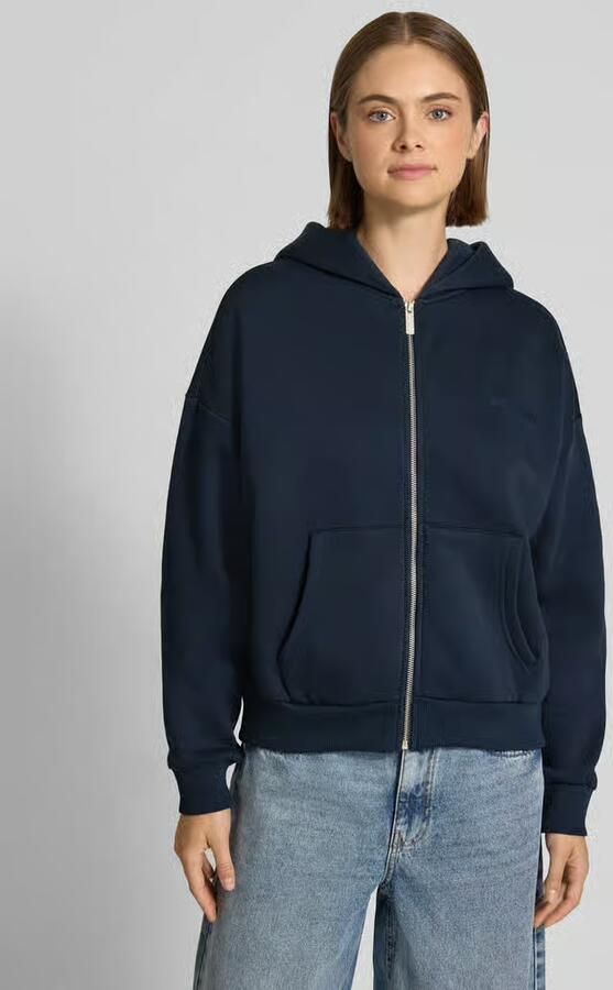 REVIEW relaxed fit basic sweatjack met capuchon - Foto 2
