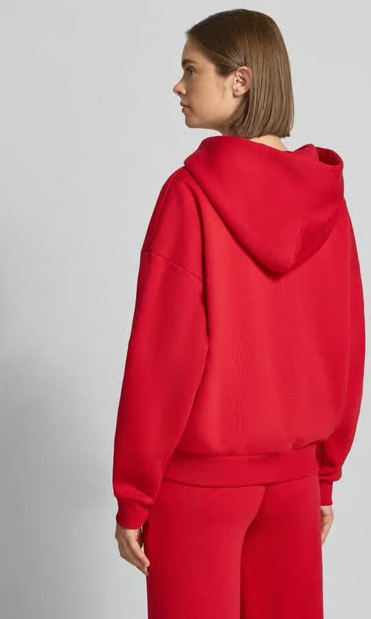 REVIEW relaxed fit basic sweatjack met capuchon - Foto 3