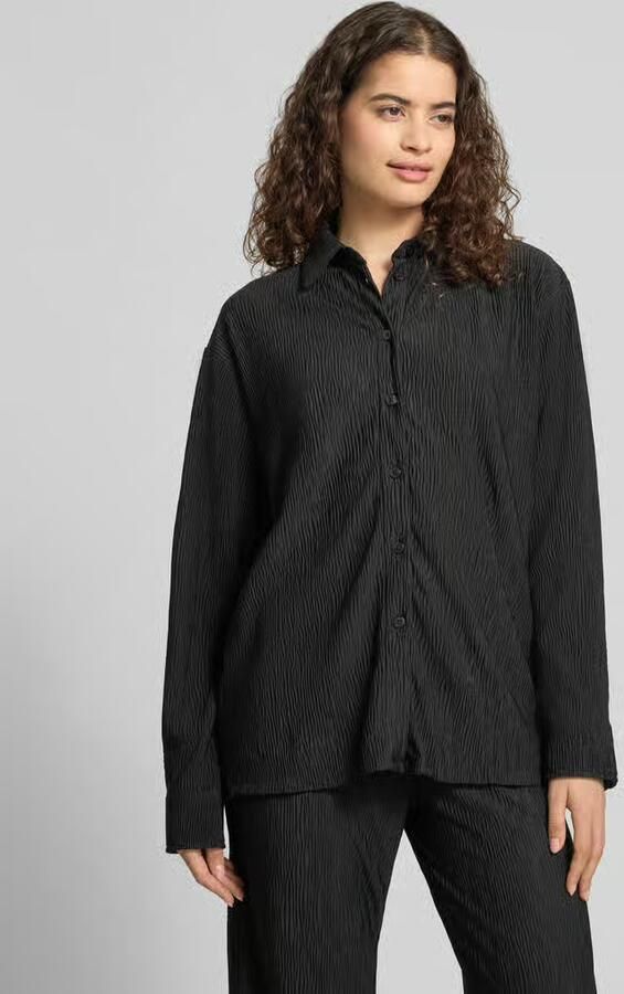 REVIEW relaxed fit blouse met structuurpatroon - Foto 2