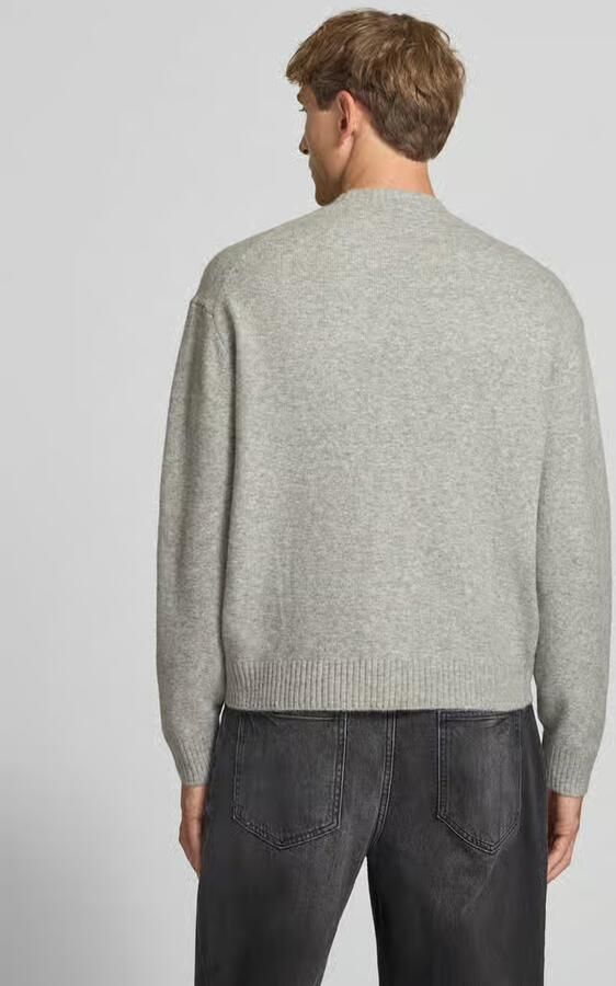 REVIEW relaxed fit gebreide pullover van materiaalmix met katoengehalte - Foto 3