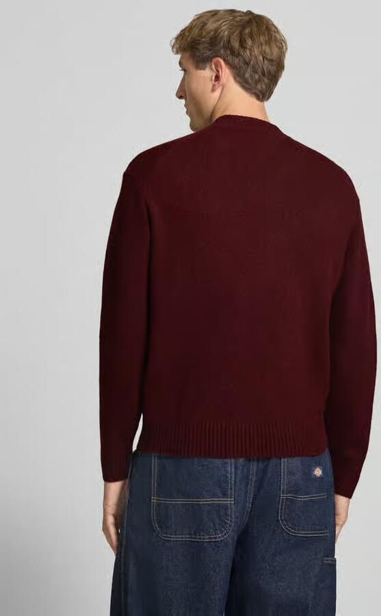REVIEW relaxed fit gebreide pullover van materiaalmix met katoengehalte - Foto 2