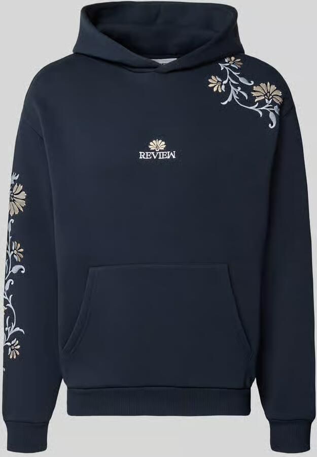 REVIEW Relaxed fit HOODIE met Kangoeroezak