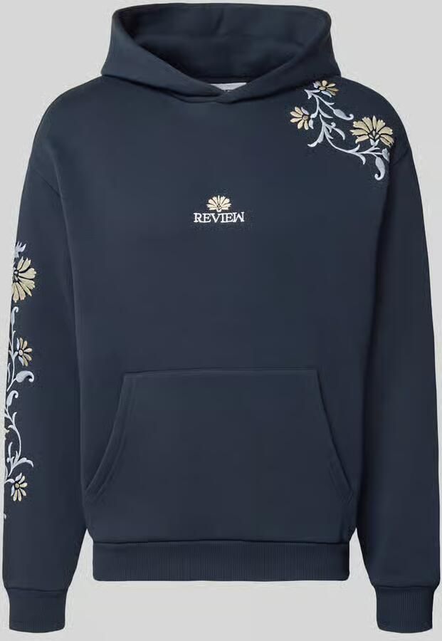 REVIEW Relaxed fit HOODIE met Kangoeroezak