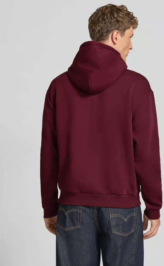 REVIEW relaxed fit hoodie van katoenmix met geborduurd logo - Foto 3