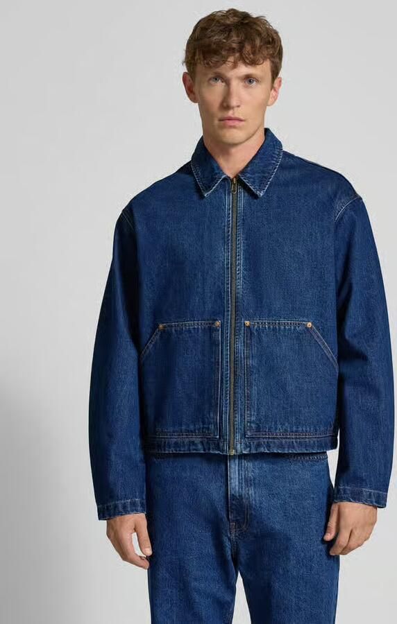 REVIEW Relaxed fit jeansjack met borstzak - Foto 2