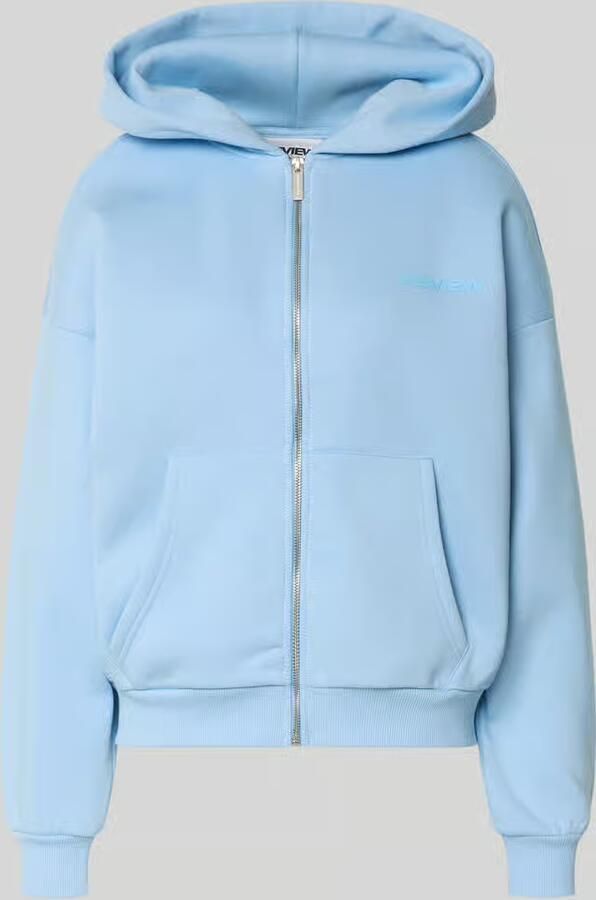 REVIEW relaxed fit sweatjack met capuchon - Foto 2