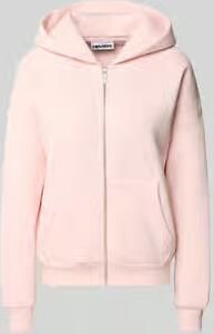 REVIEW relaxed fit sweatjack met capuchon