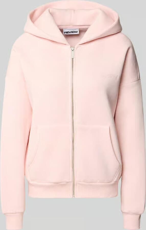 REVIEW relaxed fit sweatjack met capuchon - Foto 2