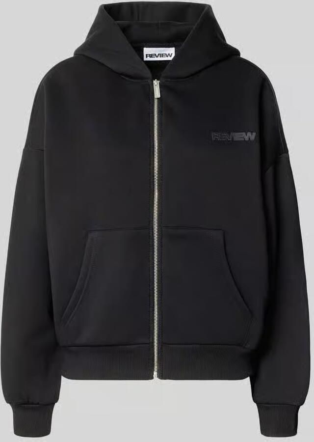 REVIEW relaxed fit sweatjack met capuchon - Foto 2