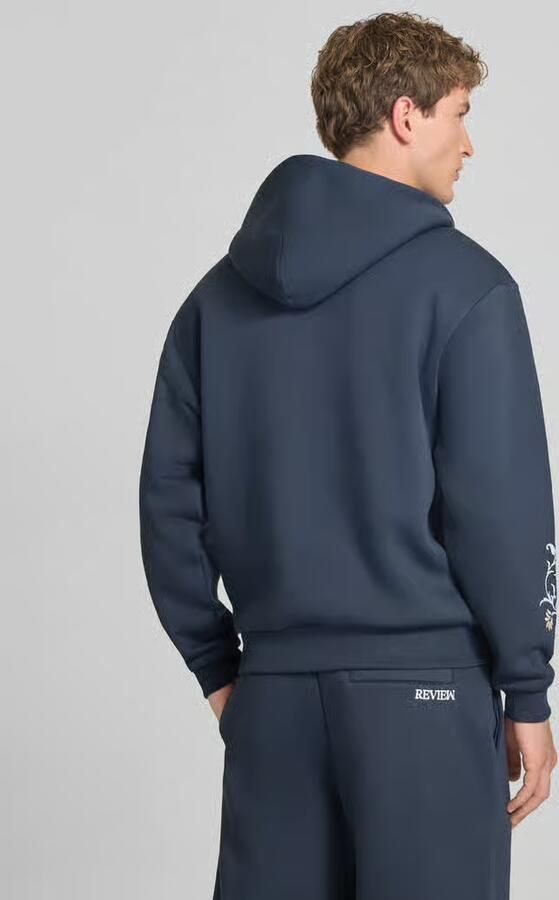 REVIEW relaxed fit sweatjack met capuchon - Foto 2