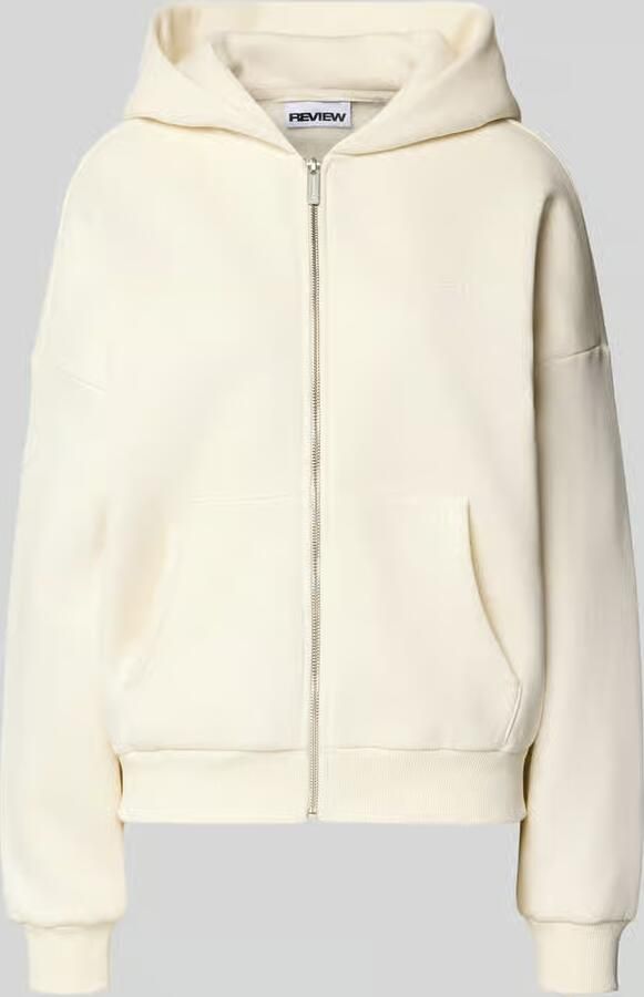 REVIEW Relaxed fit sweatjack met gedeelde kangoeroezak - Foto 2
