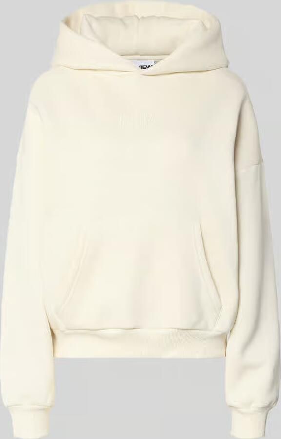 REVIEW Hoodie met labelstitching en kangoeroezak - Foto 2