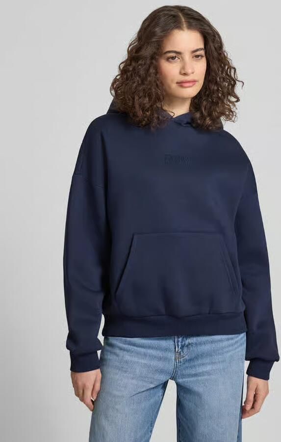 Review Hoodie met labelstitching en kangoeroezak - Foto 3