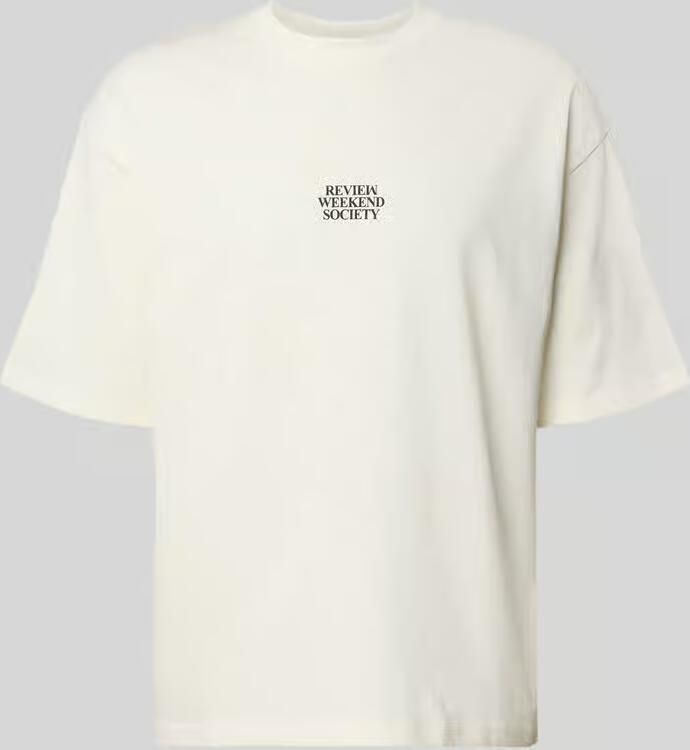 REVIEW relaxed fit T-shirt met logoprint - Foto 2