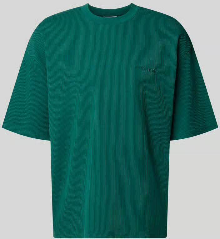 REVIEW relaxed fit T-shirt met structuurpatroon - Foto 2