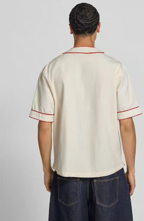 REVIEW relaxed fit vrijetijdsoverhemd met logo - Foto 2