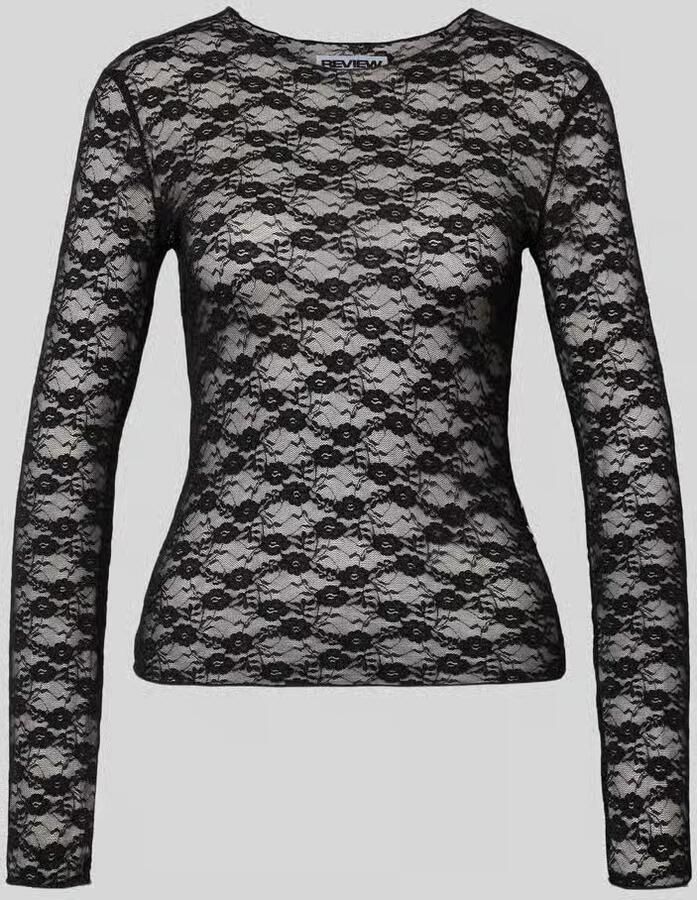 REVIEW Shirt met lange mouwen van florant kant - Foto 2