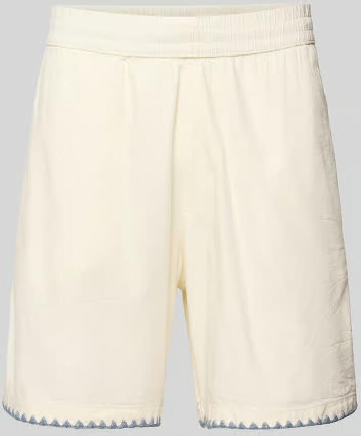 REVIEW Shorts met doorstikte rand - Foto 2