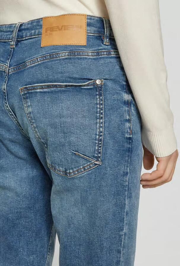 REVIEW Slim fit jeans met 5-pocketmodel - Foto 3
