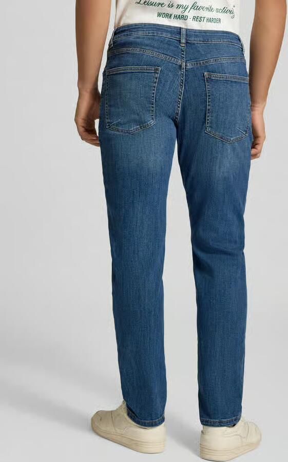 REVIEW Slim fit jeans met klassiek 5-pocketmodel - Foto 3