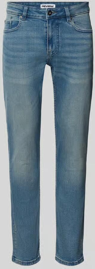 REVIEW Slim fit jeans met steekzakken