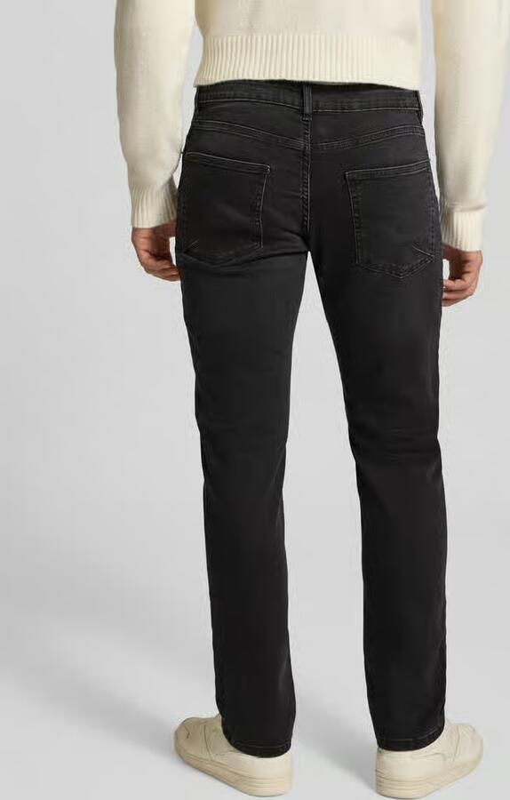 REVIEW Slim fit jeans van elastische katoenmix met riemlussen - Foto 3