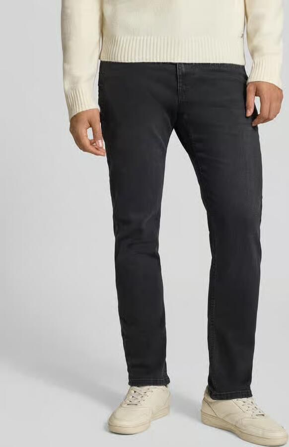 REVIEW Slim fit jeans van elastische katoenmix met riemlussen - Foto 2